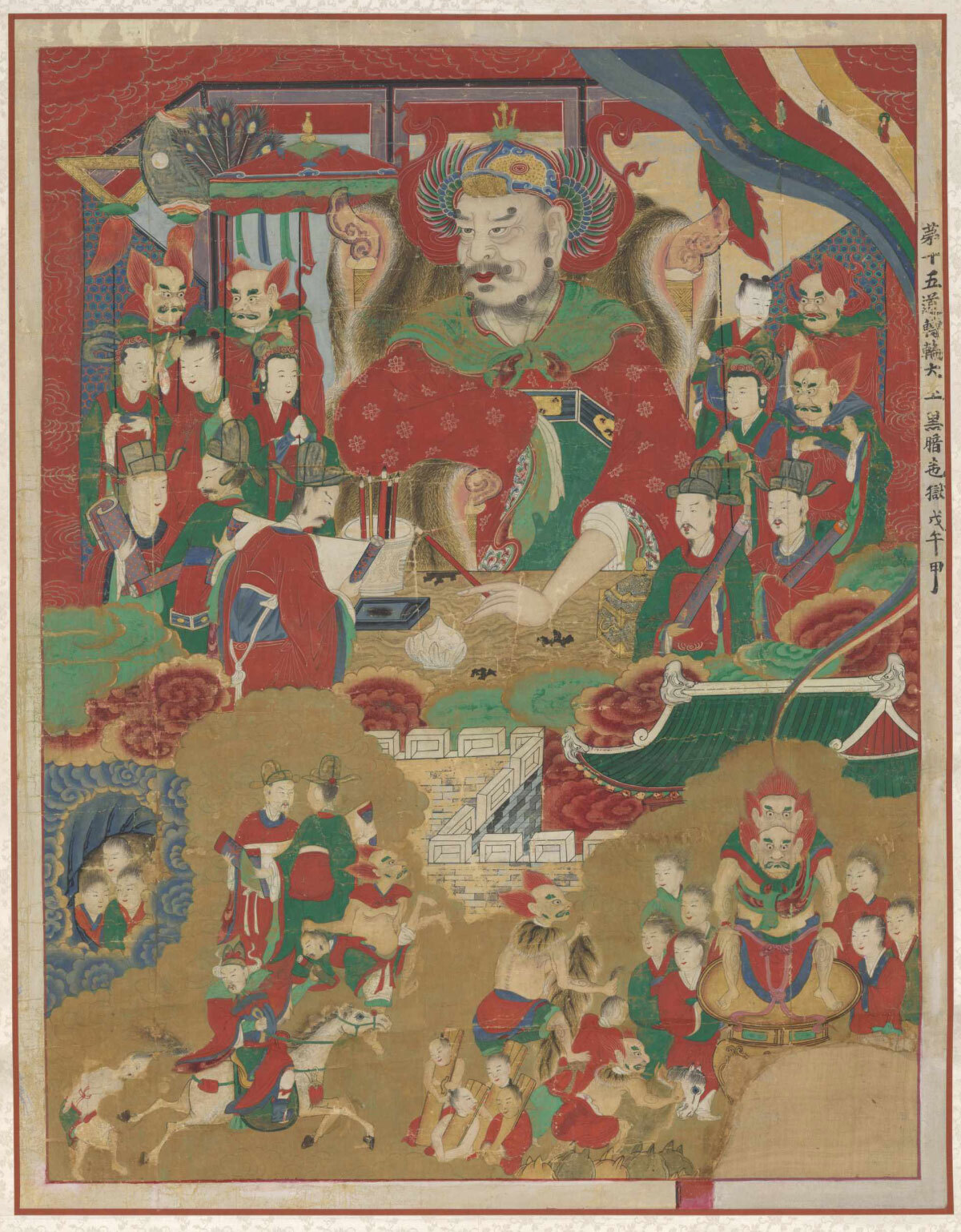 美 반출 신흥사 ‘시왕도’ 71년 만에 귀향