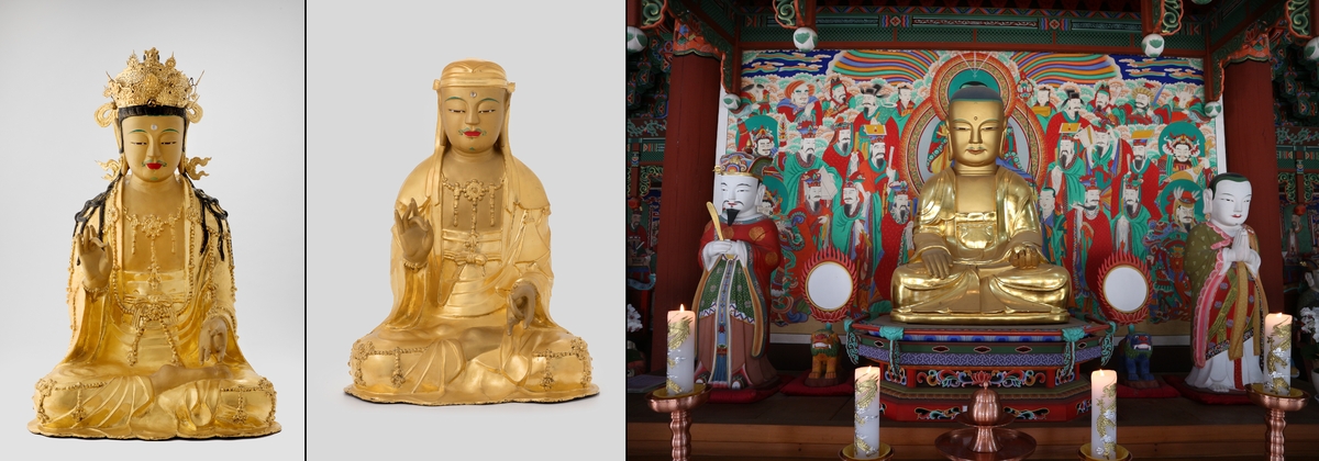 합천 해인사·창원 성주사 불상 2건, 보물 지정