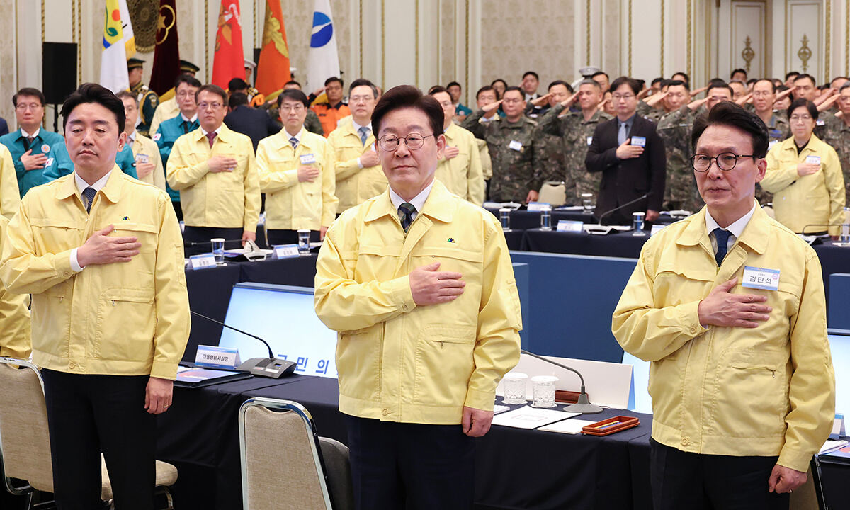 李 “국민 안전이 정부 존재 이유”… 복합 안보위기 대응 주문