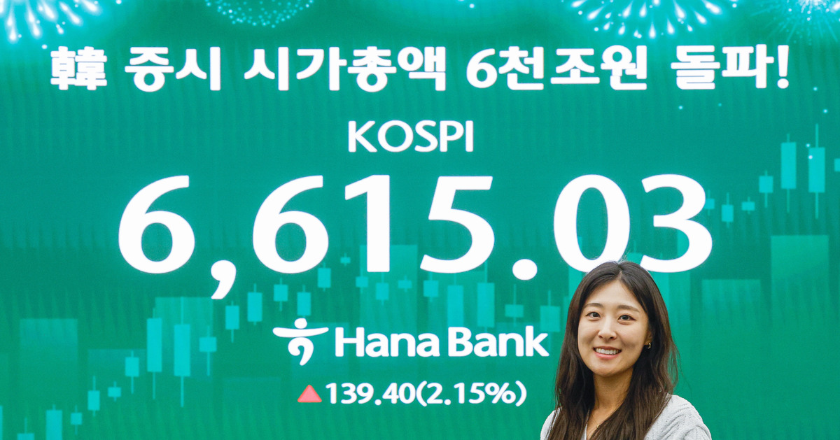 K증시 ‘시총 6000조’ 시대 열다