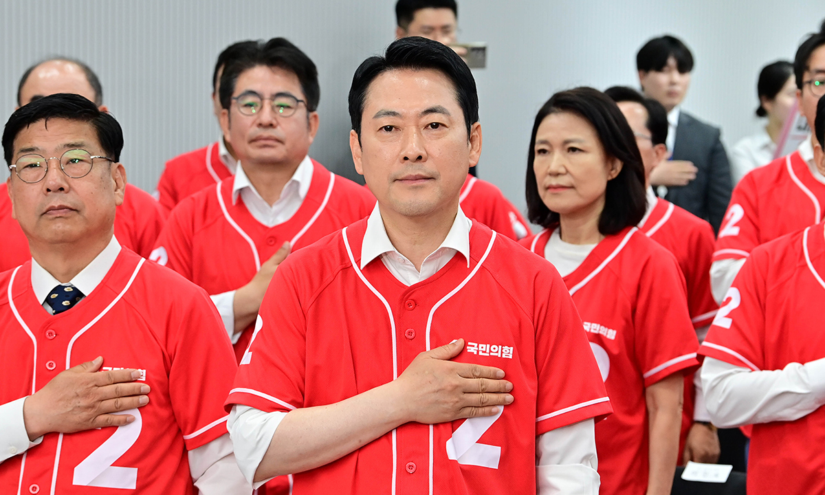 원팀 외쳤는데… 국힘 선대위 출발부터 삐걱 [6·3 지방선거]