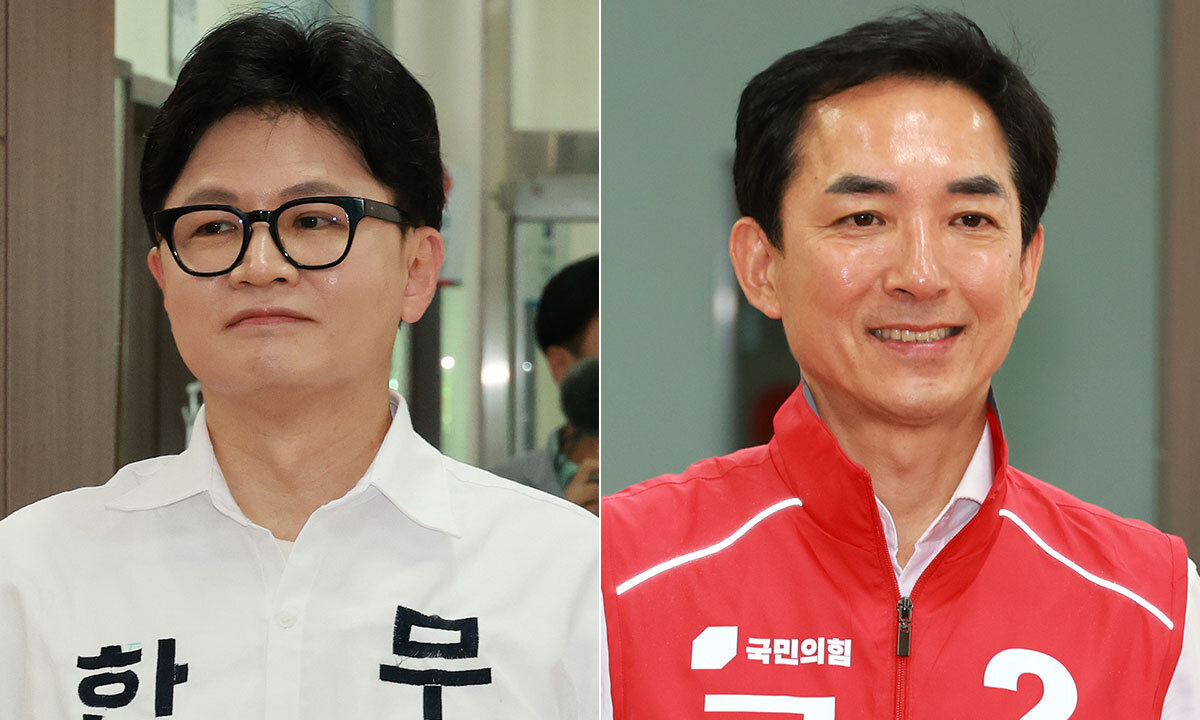 1차 단일화 시한 코앞인데… 부산 북갑 ‘한동훈·박민식’ 신경전만 [6·3의 선택]