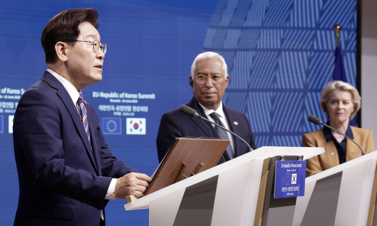 北, 韓-EU 공동성명 비난 “이재명, ‘평화 가면’ 벗어던져”