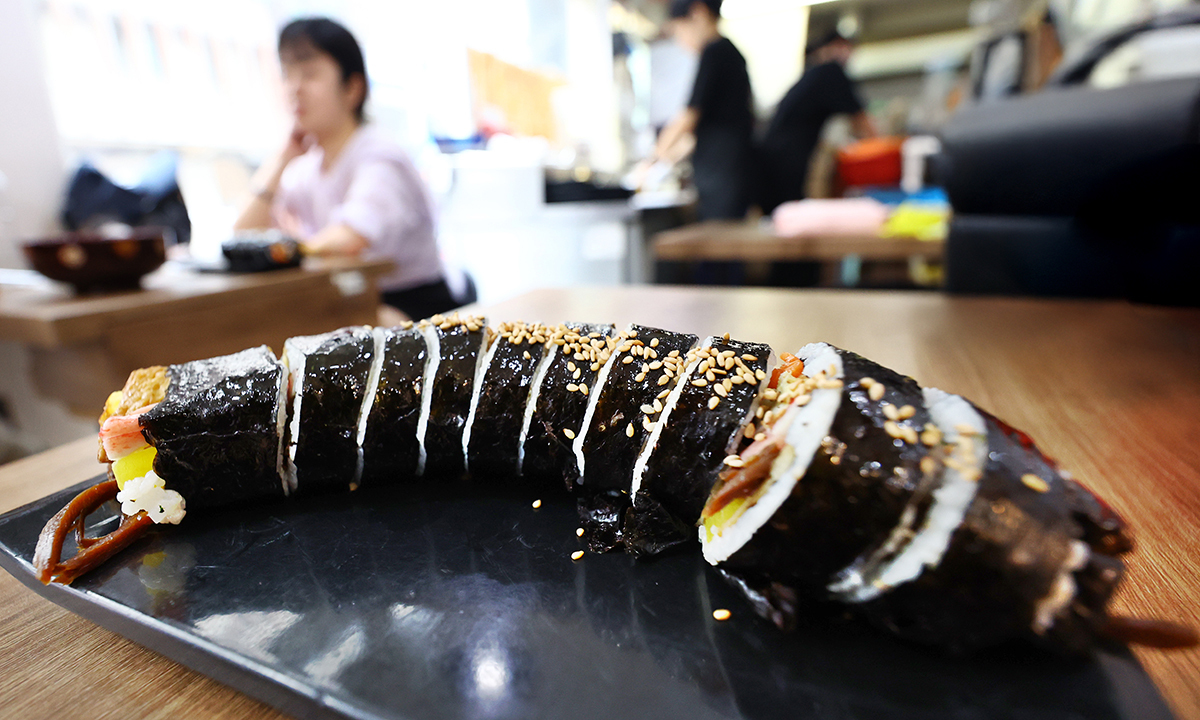 김밥 한 줄 4000원 육박… 외식 가격 상승폭 최고
